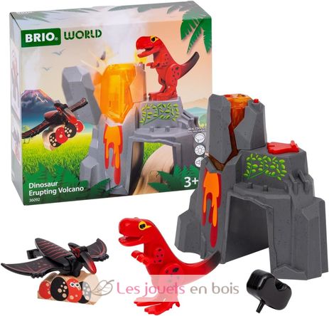Volcan Dinosaure en Éruption BR-36092 Brio 2