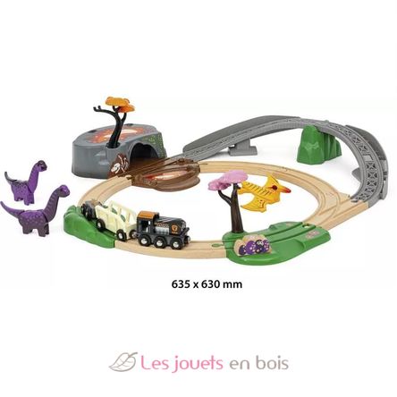 Circuit Aventure Dinosaure BR-36094 Brio 3