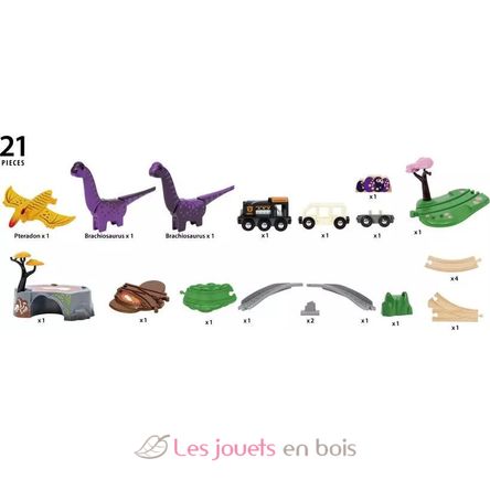 Circuit Aventure Dinosaure BR-36094 Brio 11