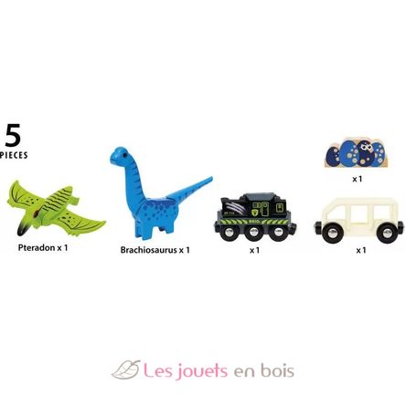 Train des Dinosaures à piles BR-36096 Brio 8