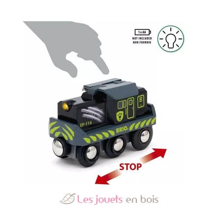 Train des Dinosaures à piles BR-36096 Brio 6