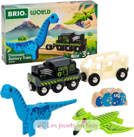 Train des Dinosaures à pile BR-36096 Brio 2