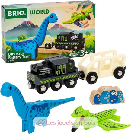 Train des Dinosaures à piles BR-36096 Brio 2