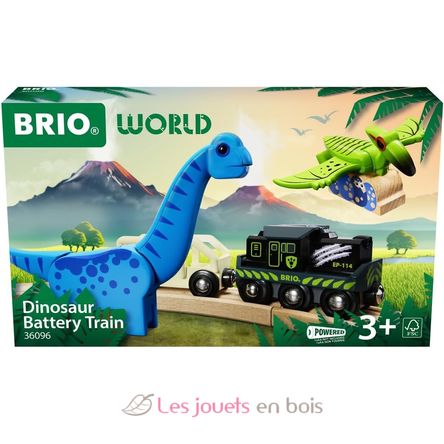 Train des Dinosaures à piles BR-36096 Brio 1