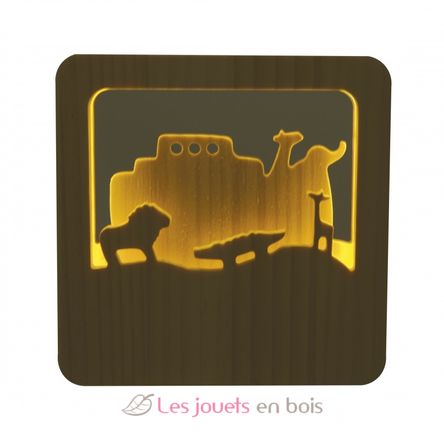 Veilleuse en bois Arche de Noé EG361000 Egmont Toys 2