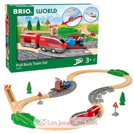 Circuit de train à rétrofriction BR36102 Brio 1