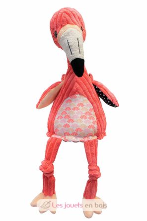 Peluche Flamingos le flamant rose DE36525 Les Déglingos 1