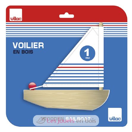 Petit voilier de bain V3901 Vilac 2