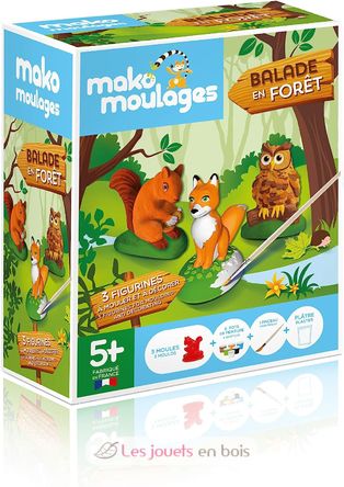 Coffret moulage Balade en forêt MM-39049 Mako Créations 1