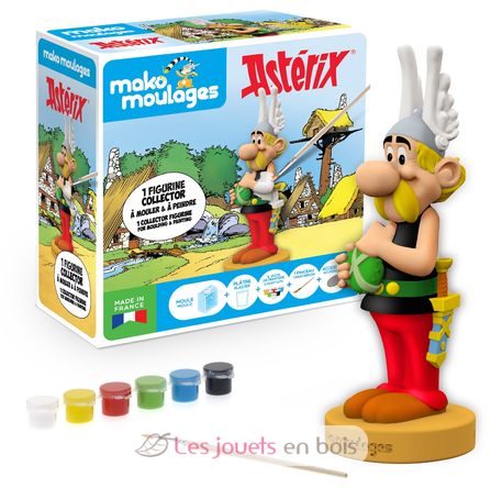 Coffret moulage Collector Astérix - mako moulages - Les jouets en bois