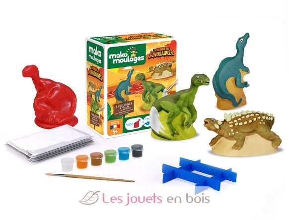 Coffret moulage 3 dinosaures MM-39097 Mako Créations 3