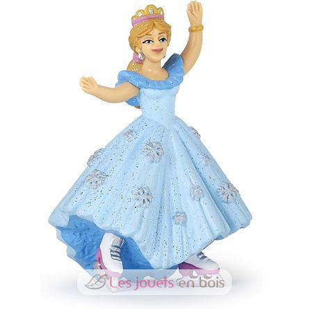 Figurine Princesse aux patins à glace PA39108 Papo 1