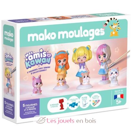 Coffret moulage Mes amis Kawaii MM-39121 Mako Créations 1