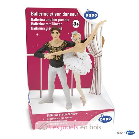 Figurine Ballerine et son danseur PA39128 Papo 2