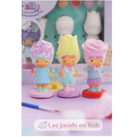 Figurines Dolly Flower à peindre et décorer MM39200 Mako Créations 4