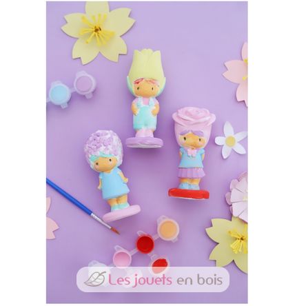 Figurines Dolly Flower à peindre et décorer MM39200 Mako Créations 6