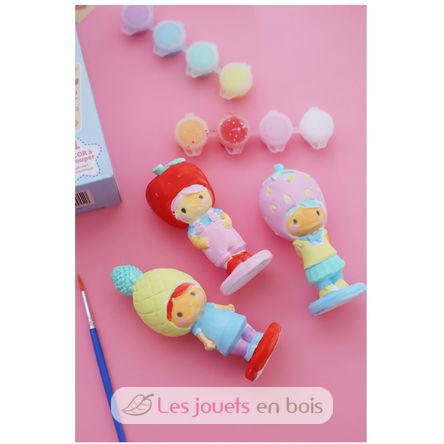 Figurines Dolly Fruit à peindre et décorer MM39201 Mako Créations 8
