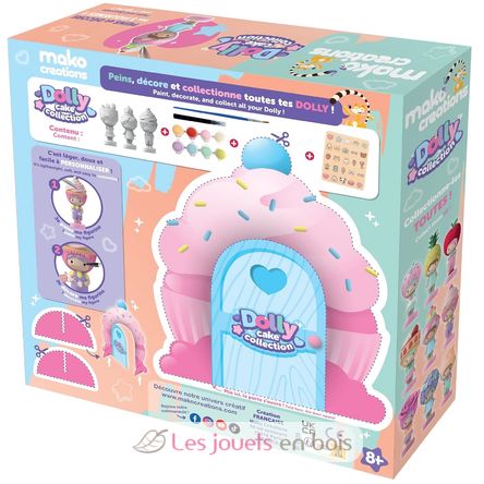 Figurines Dolly Cake à peindre et décorer MM39202 Mako Créations 5