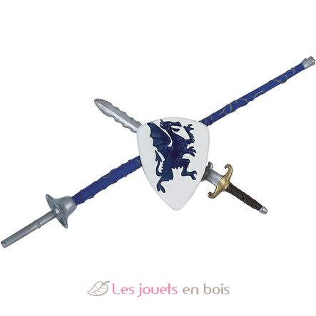 Set de 10 accessoires pour chevaliers PA-39260 Papo 1