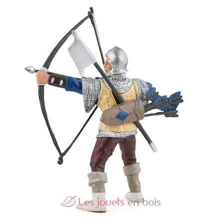 Figurine Archer bleu PA39385-3072 Papo 3