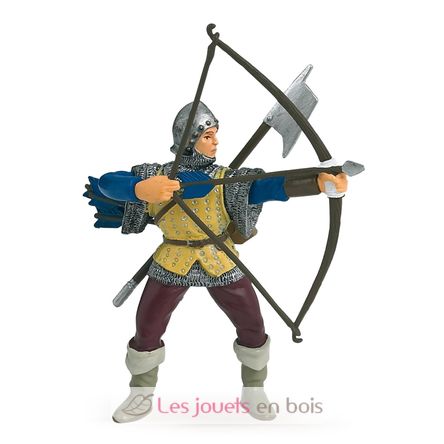 Figurine Archer bleu PA39385-3072 Papo 1