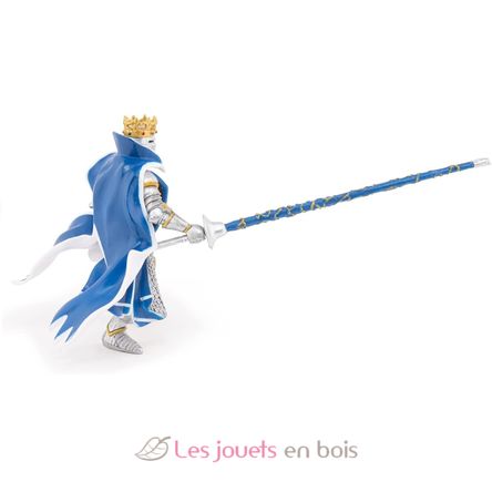 Figurine Roi au dragon bleu PA39387-2865 Papo 5