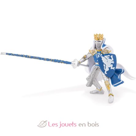 Figurine Roi au dragon bleu PA39387-2865 Papo 3