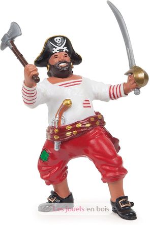 Figurine Pirate à la hache PA39421-2997 Papo 1