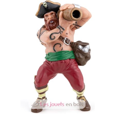 Figurine pirate au canon PA-39439 Papo 2
