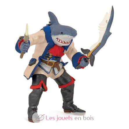 Figurine Pirate mutant requin PA39460-3004 Papo 3