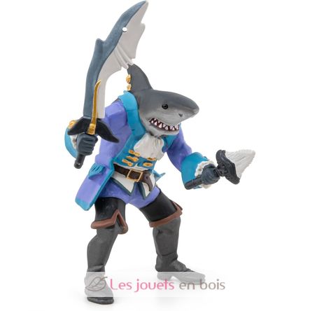 Figurine Pirate mutant requin PA-39480 Papo 1