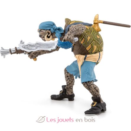 Figurine pirate mutant tortue PA-39481 Papo 5