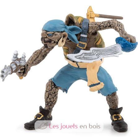 Figurine pirate mutant tortue PA-39481 Papo 1