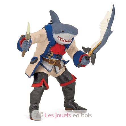 Figurine Pirate mutant requin PA39460-3004 Papo 1