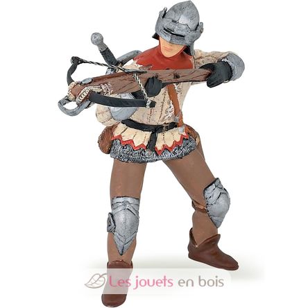 Figurine Arbalétrier rouge PA-39752 Papo 1