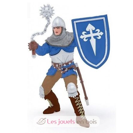 Figurine chevalier avec masse PA-39819 Papo 1