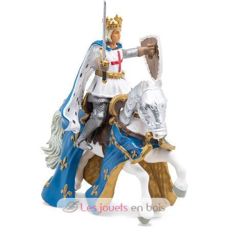Figurine Saint Louis et son cheval PA39841-4013 Papo 2
