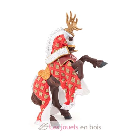 Figurine Cheval du maître des armes cimier cerf PA39912-2870 Papo 3