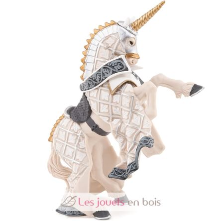 Cheval maître des armes cimier licorne PA39916-2873 Papo 2