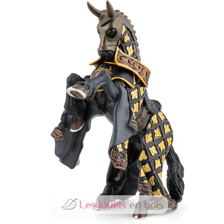 Figurine Cheval du maître des armes cimier taureau PA39918-2875 Papo 4