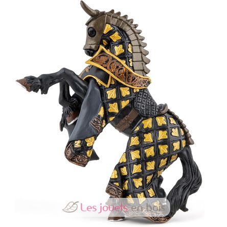 Figurine Cheval du maître des armes cimier taureau PA39918-2875 Papo 3