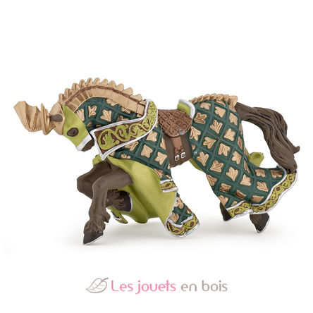 Figurine Cheval du maître des armes cimier dragon PA39923-2877 Papo 1