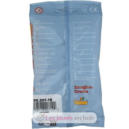 Sachet 1000 perles plastique Midi transparent HAMA-207-19 Hama 4