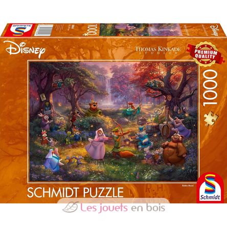 Puzzle Robin des bois 1000 pcs S-58040 Schmidt Spiele 1