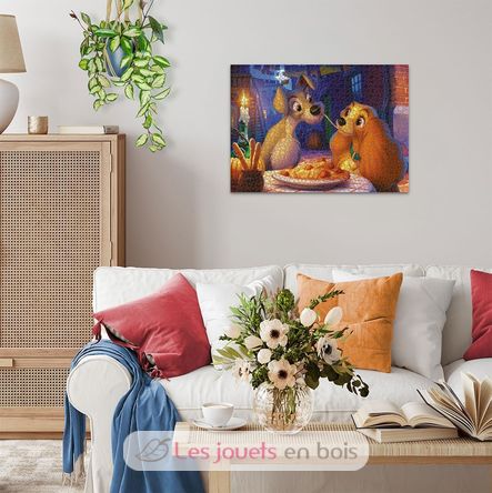 Puzzle La Belle et le Clochard 1000 pièces RAV12000003 Ravensburger 4
