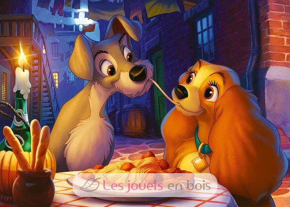 Puzzle La Belle et le Clochard 1000 pièces RAV12000003 Ravensburger 1