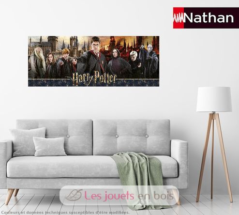 Puzzle La guerre des sorciers Harry Potter 1000 pcs N12000350 Nathan 3