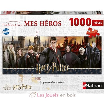 Puzzle La guerre des sorciers Harry Potter 1000 pcs N12000350 Nathan 1