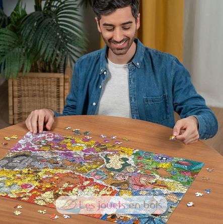 Puzzle L'aventure Pokémon 1000 pièces RAV12000832 Ravensburger 5