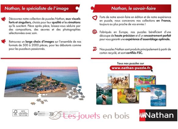 Puzzle Les hospices de Beaune 1000 pcs N12001536 Nathan 5